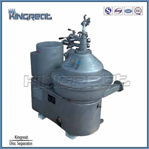 автоматическая gravity 3 фазы тарелок центробеёного сепаратора молока