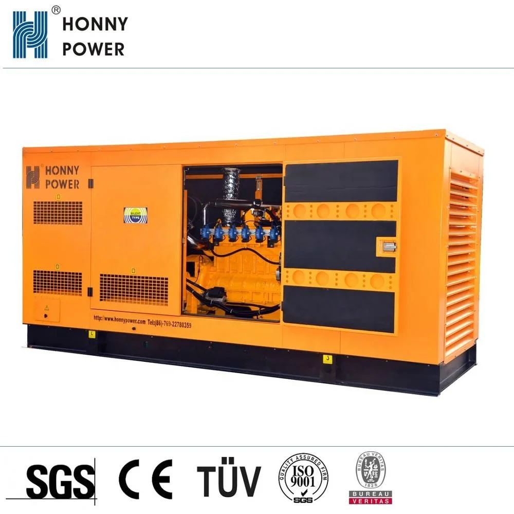 Бесшумная генераторная установка на природном газе skyy Power, 300 кВт