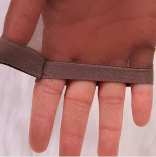 
Wholesale Women Silk Tube Seamless 2 Toe Thin All Sheer Stockings Transparent Tights Pantyhose 