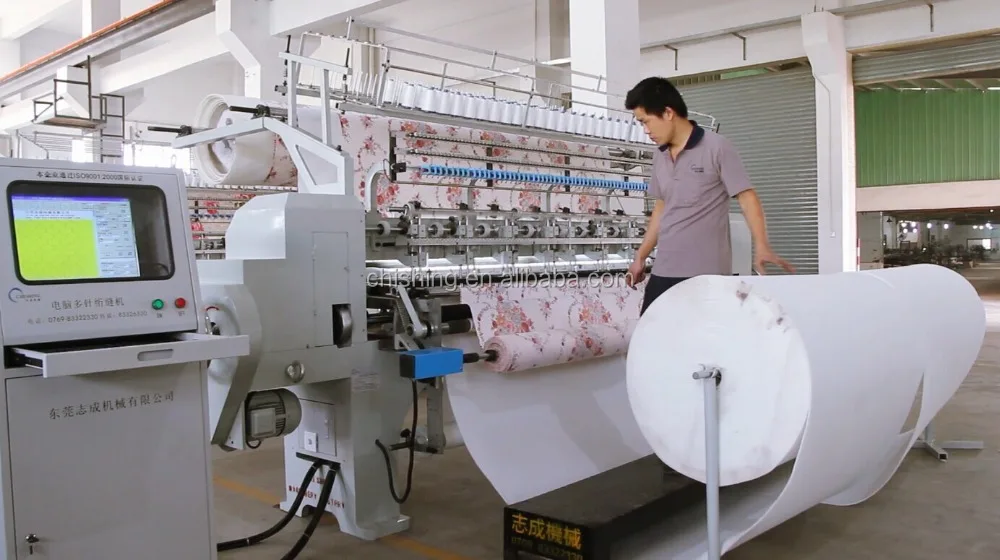 CS94 High Speed Automatic Computerized Industrial Blanket Stitching Machine