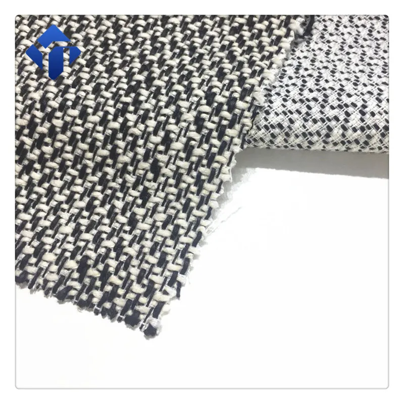 
Classical coating fancy yarn tweed fabric for women dresses 