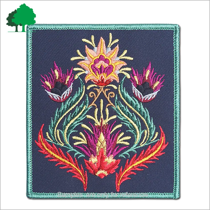 Direct factory Custom high quality cheap Handwork Design Embroidered Patch For Garment Accessory