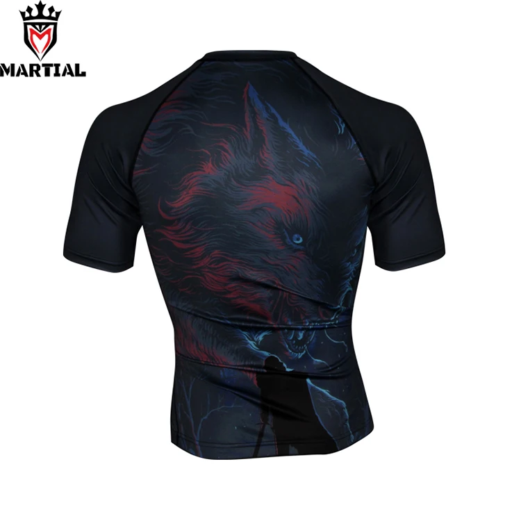 
Mma Fighting Rashguard Design 
