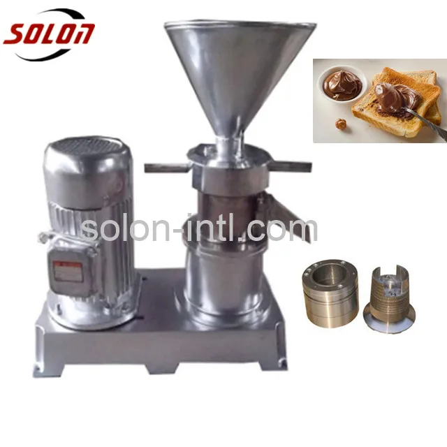 304 Stainless Steel Tahini / peanut butter / sesame grinding making machine