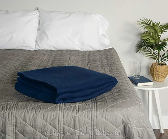 100% polyester polar fleece pure color solid fabric micro polar fleece blanket with embroidery silk print  LOGO