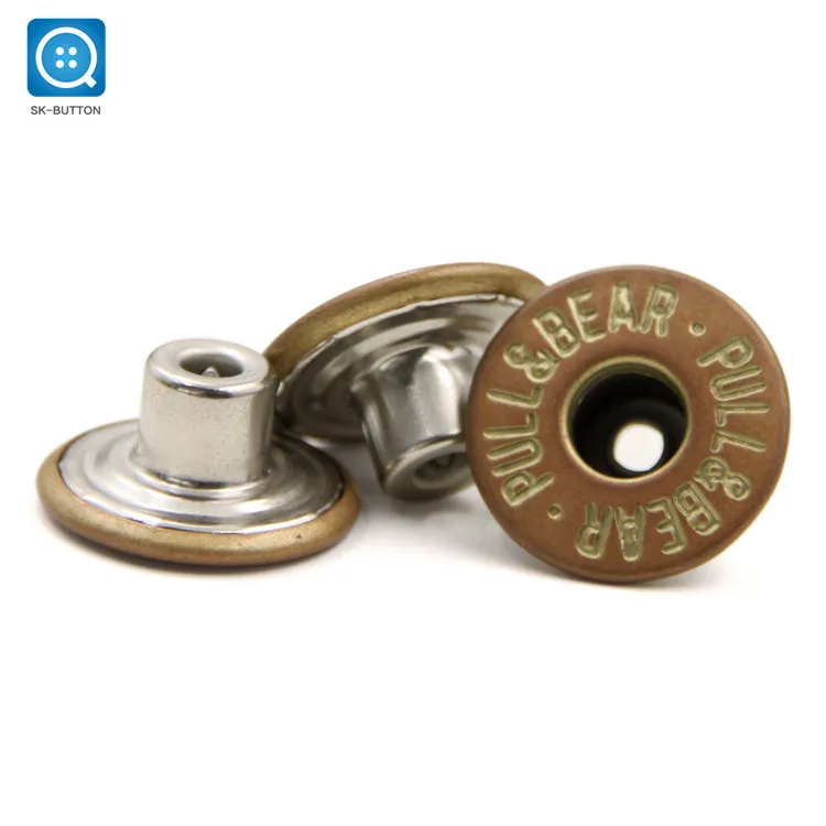 SK Custom High quality Rivet metal rivet jean denim button