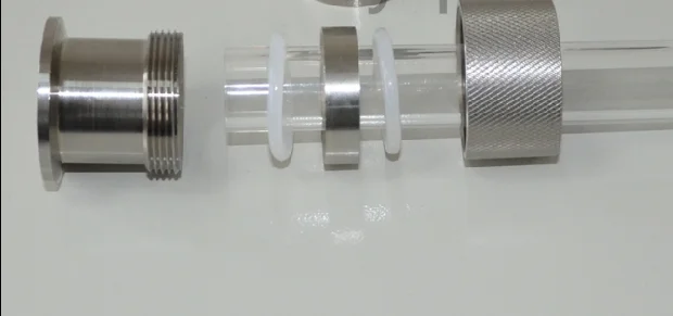 KF16 / KF25 / KF40 / KF50 quick compression couplings for quartz tube