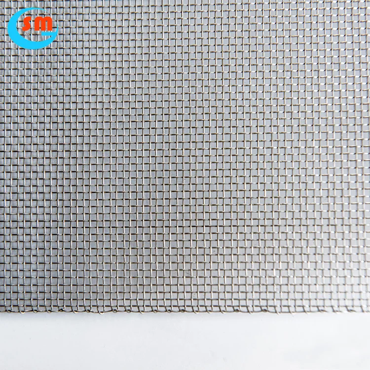 Привлекательная цена новый тип квадратное отверстие нержавеющей стальной трос сетки