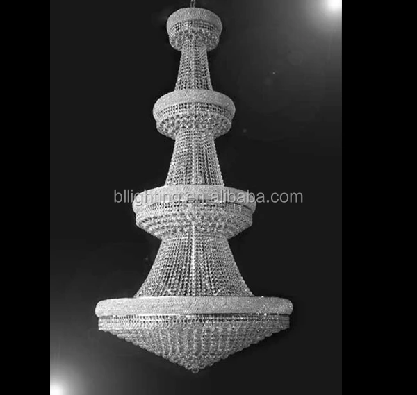 Dubai wholesale large modern fancy crystal wedding decor chandelier hotel villa luxury chrome crystal chandelier lighting