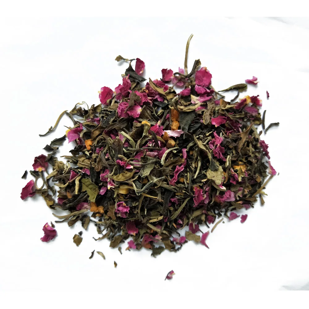 Japanese Sakura Camellia white tea dried flowers loose leaf Cherry White tea