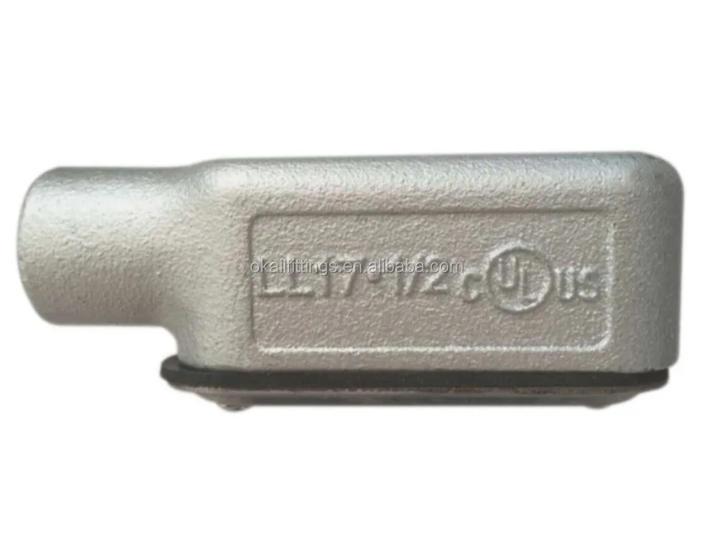 Lb Style Conduit Body, Malleable Iron For Electrical Service Entrance Wires Or As Economical Convenience Box