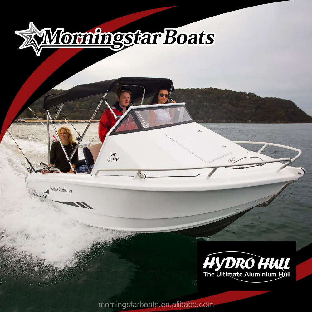 5m aluminum speed center steering console yacht for sale