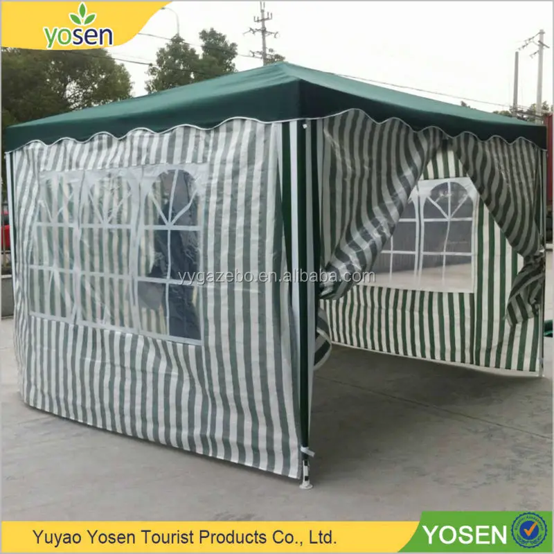 
Wholesale low price high quality PE garden gazebo tent 3x3 
