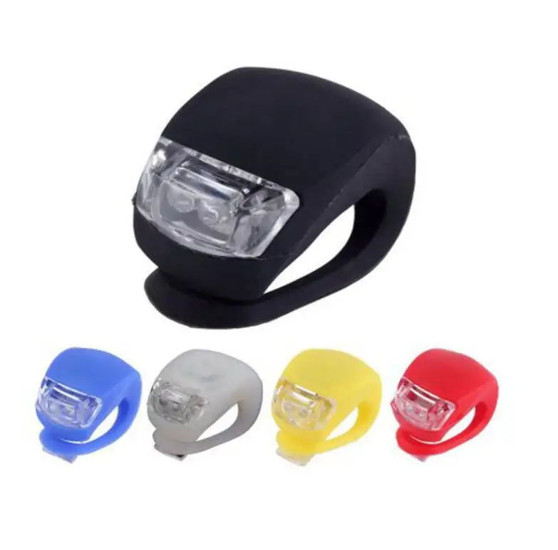 Оптовая продажа с фабрики велосипедные аксессуары силиконовый резиновый светодиодный фонарь для велосипеда передний и задний стробоскоп предупреждающий колеса велосипедный спицевой