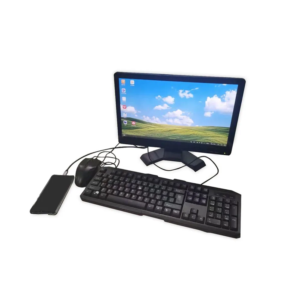 1920x1080 resolution square screen 15.6 inch 12v mobile computer monitor with type c charger