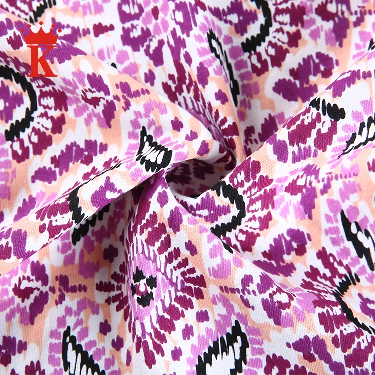 
buy printed mode pattern jersey polyester cotton fabric online 