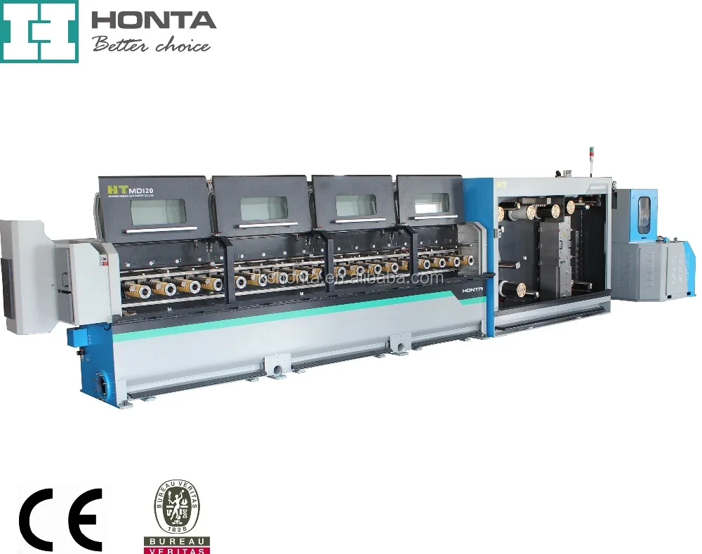 
Multi-wire Drawing Line (8 wires) copper wire making equipment cable making equipment 