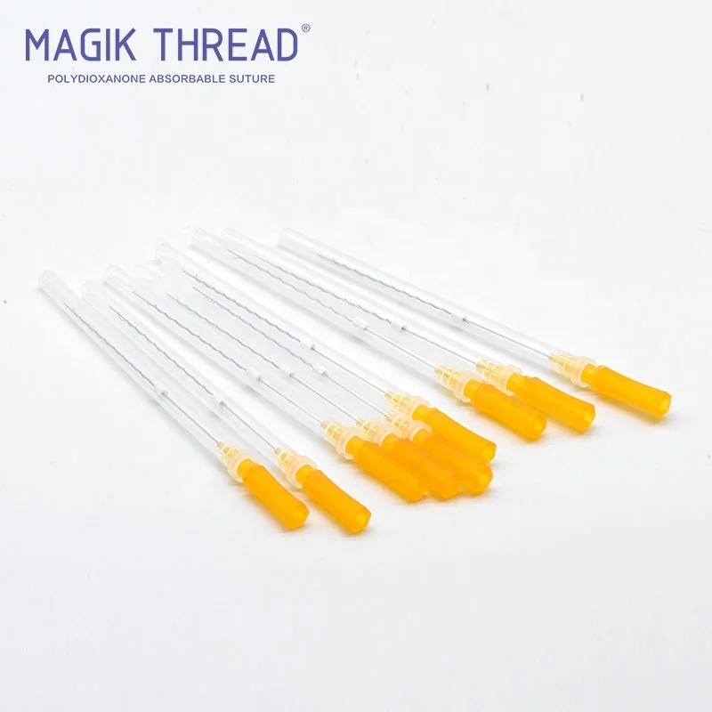 Barbed COG 3D / 4D PDO Thread injectable collagen for face lift