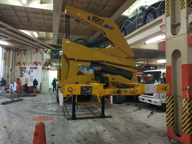 MQH37A контейнер полуприцеп 37t подъема контейнера для грузовиков Мерседес Бенц