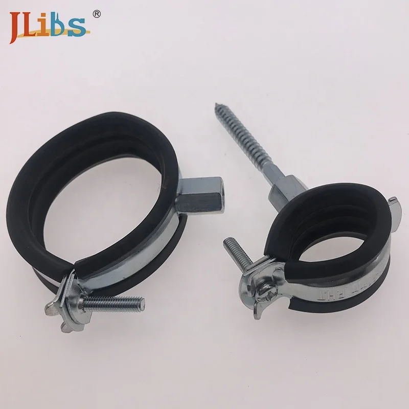 
Rubber Lined P Clips Cable Mounting Hose Pipe Clamp 