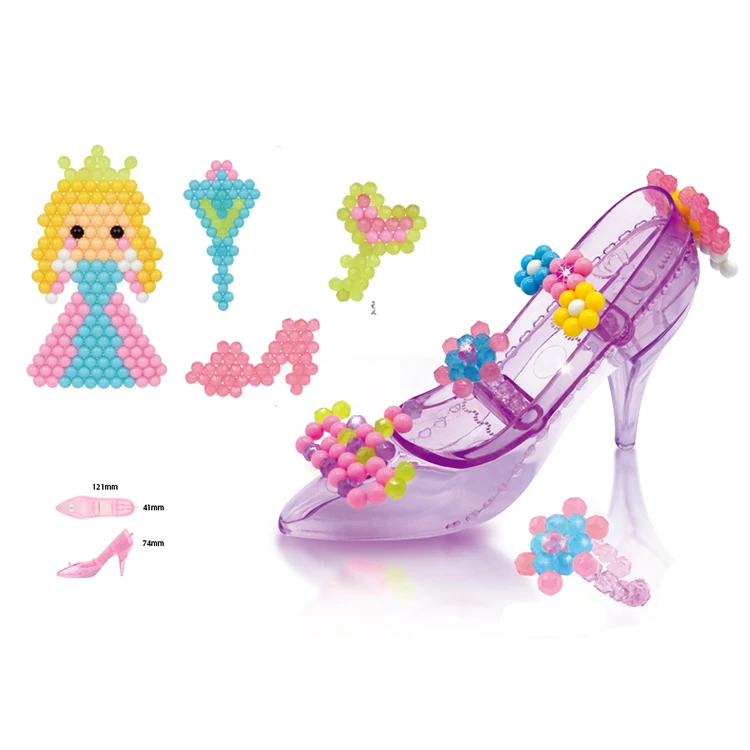 
Jandoon pop beads popular with girls high heeled shoes spray water fuse beads 
