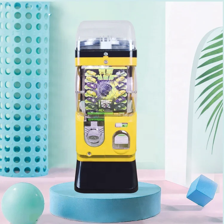 
Gashapon Vending Machine/kids Game Machine/New Double-deck Colorful No-electricity toys Vending Pusher Machine 