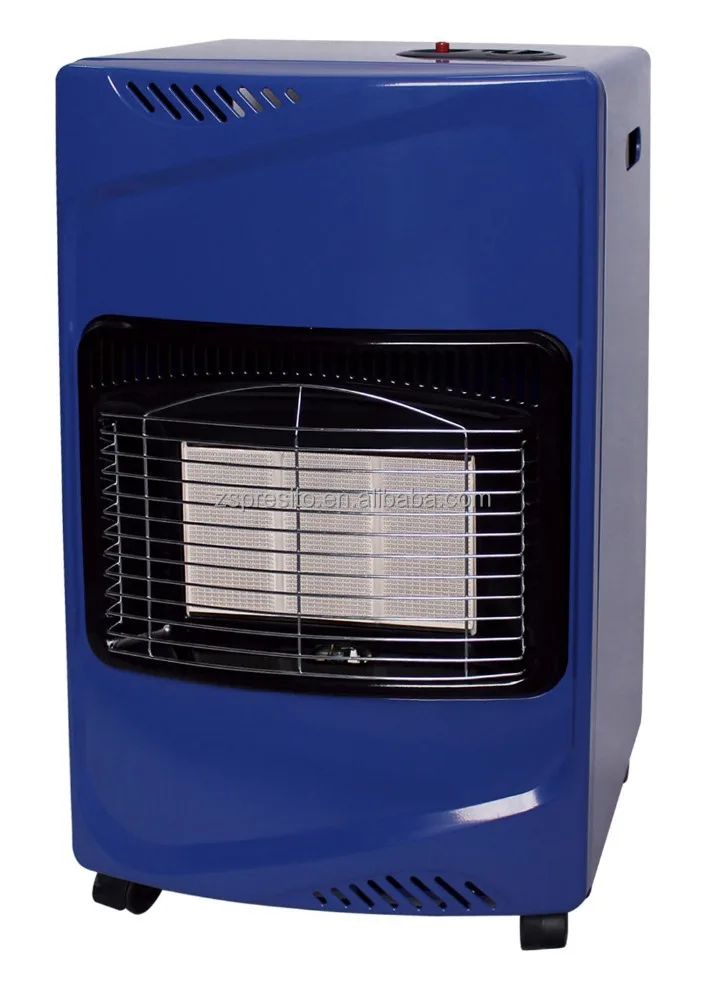 Мобильный комнатный газовый котел отопления PO-E03(A) голубого цвета