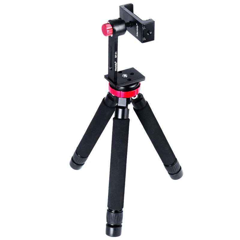 Manbily MT-02+SP-01  Universal  Phone holder  Light Weight DSLR camera Table Mini Tripod desktop tripod