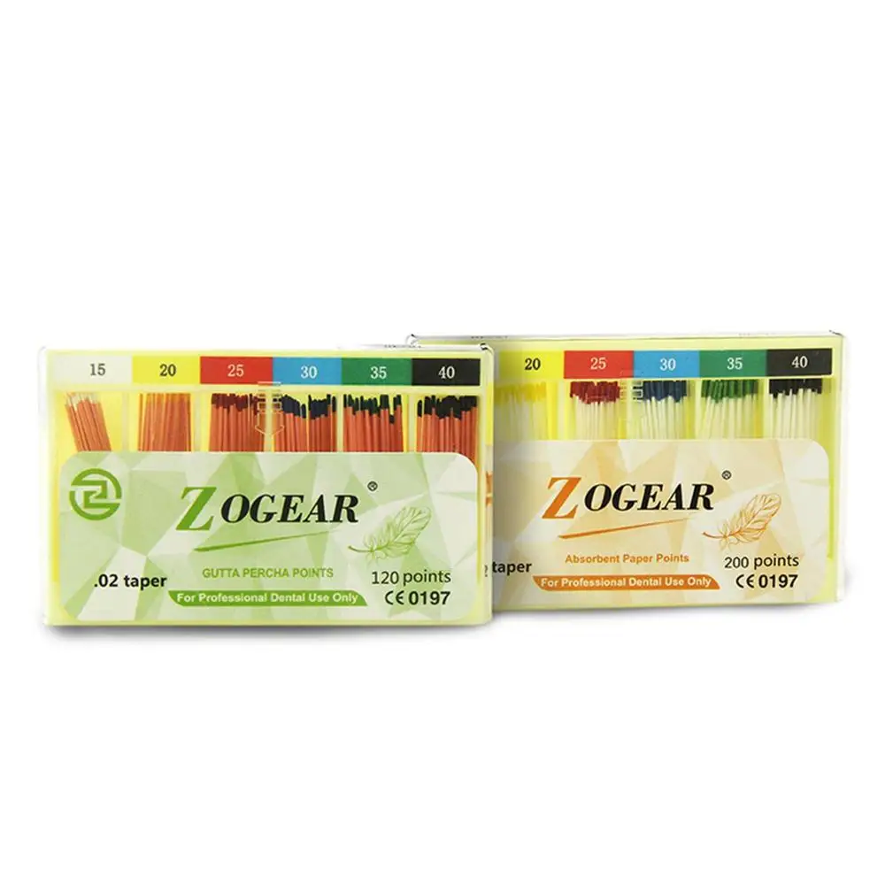 ZOGEAR ED005   dental gutta percha points ,dental consumables