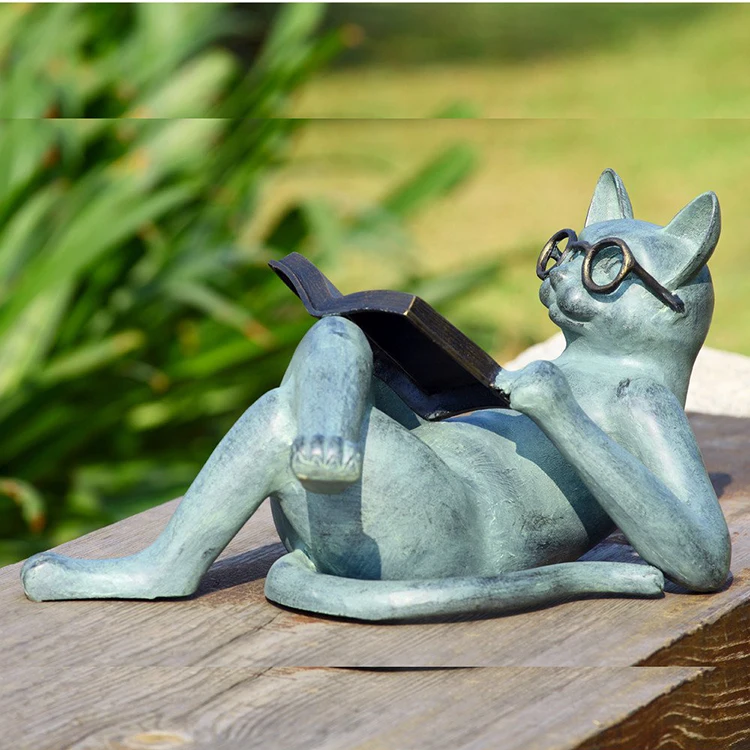 Hot sale modern metal bronze casting garden animal yoga frog sculpture for decoration