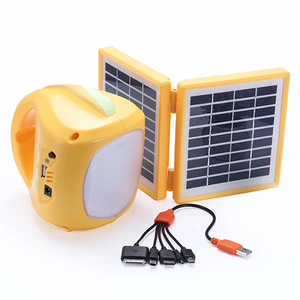  solar light LED rechargeable lantern for