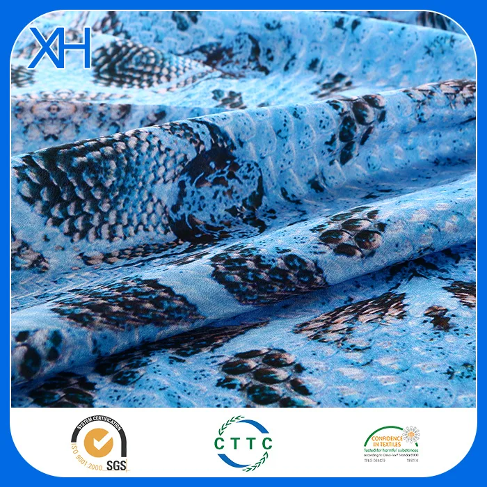 
Silk stretch Double Georgette Printed Silk Fabric 100 Silk Fabric Wholesale 