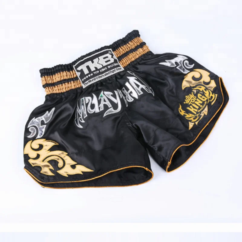 Fluory Printing Shorts Training Fighting Grappling Shorts Muay Thai Boxing pants
