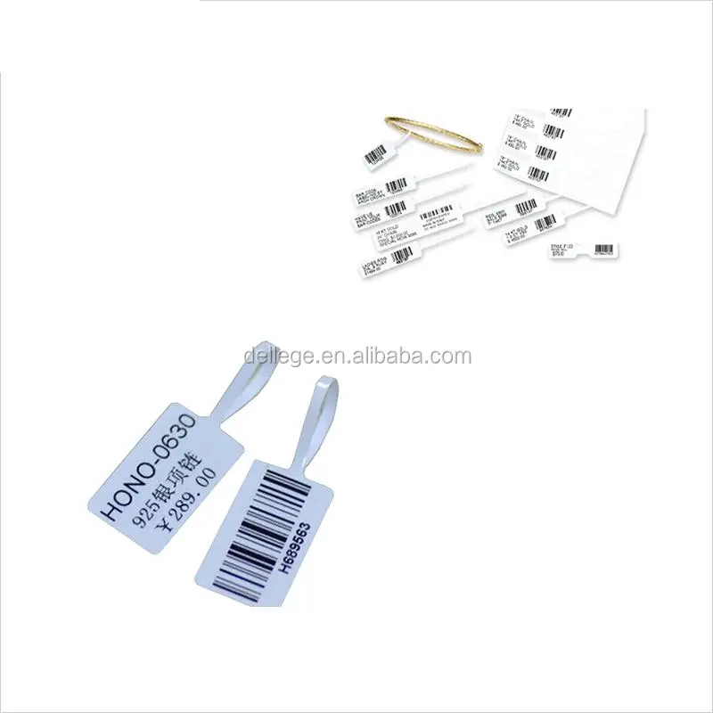 Factory Price Custom Printing Jewelry Price Barcode Sticker Tags Label
