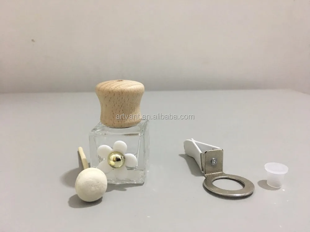 Car Perfume Clip Glass Bottle Air Conditioning Vent Perfume Clip Outlet