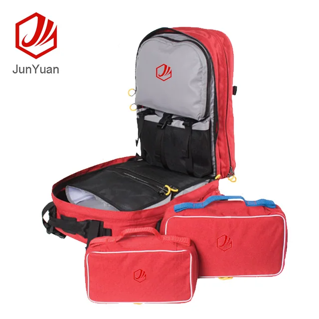 Waterproof Polyester First Aid Medical Backpack With Custom Logo