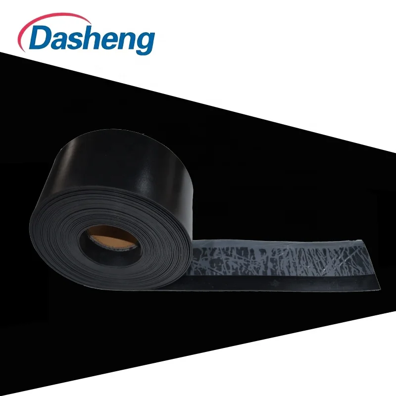 Black PE backing Heat Shrinkable wrap Tape for Pipeline Bends