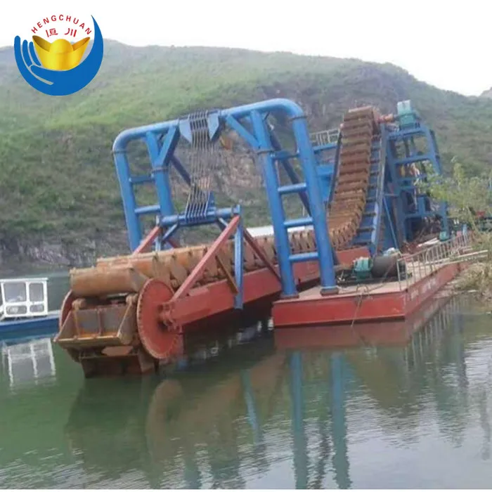 
ISO9001 Gold Dredging Boat Mini Gold Dredger/Gold Dredge sale 