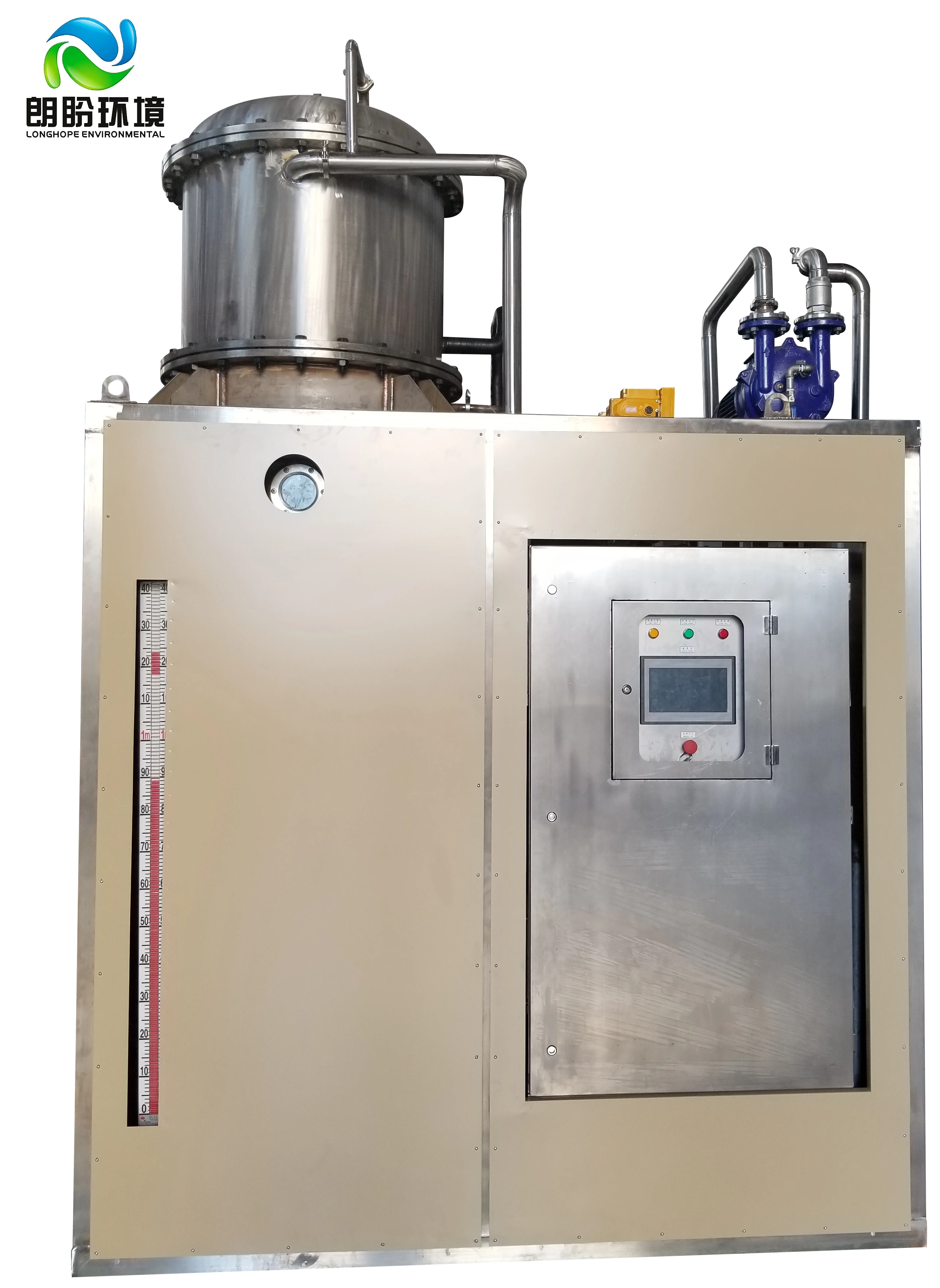 China Supplier Water Treatment Plant Industrial Vacuum Evaporator for Sewage Price Low Temperature Distillation