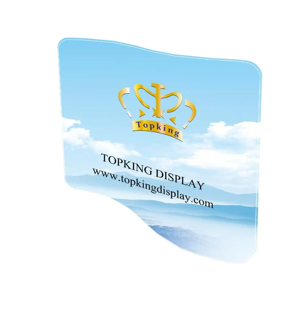 Hot sale Fast Exhibition S-Shaped Tension Fabric Backdrop at high quality