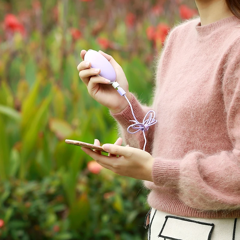 Wholesale Home Winter Gifts 3800mah Chareable Mini USB Electric Hand Warmer With Power Bank