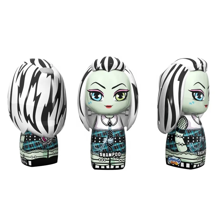 Juice bottle cap head doll toy figurines cartoon drinking bottle cover toy