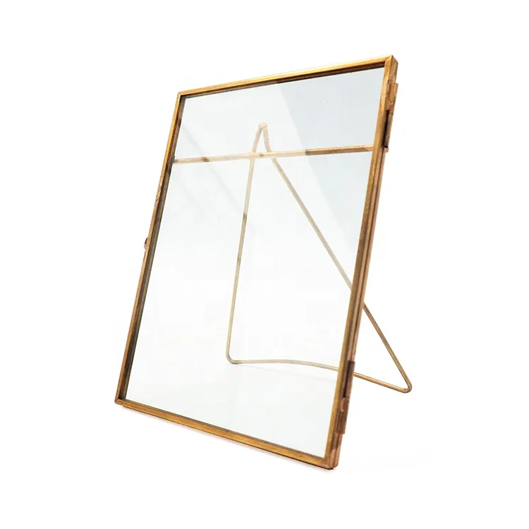 HX-8008 белый камень на день рождения в апреле стеклянные фоторамки стенд