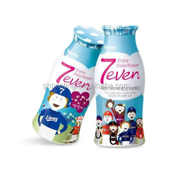 hot selling energy drink heat seal shrink label