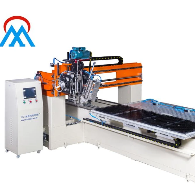 2 axis industrial flat brush making machine