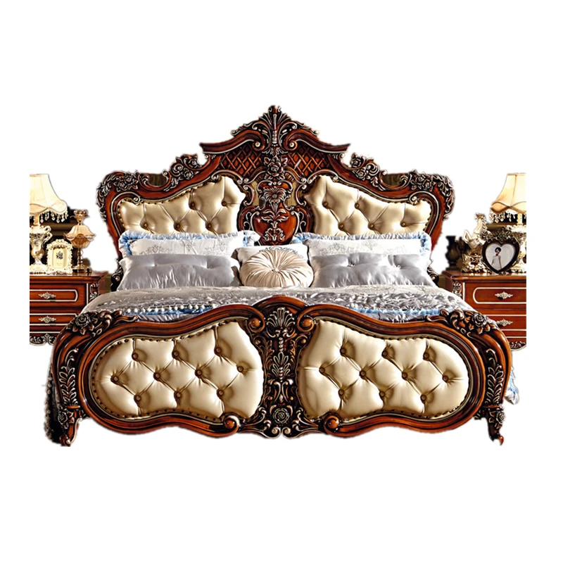 Luxury European french style bedroom furniture set