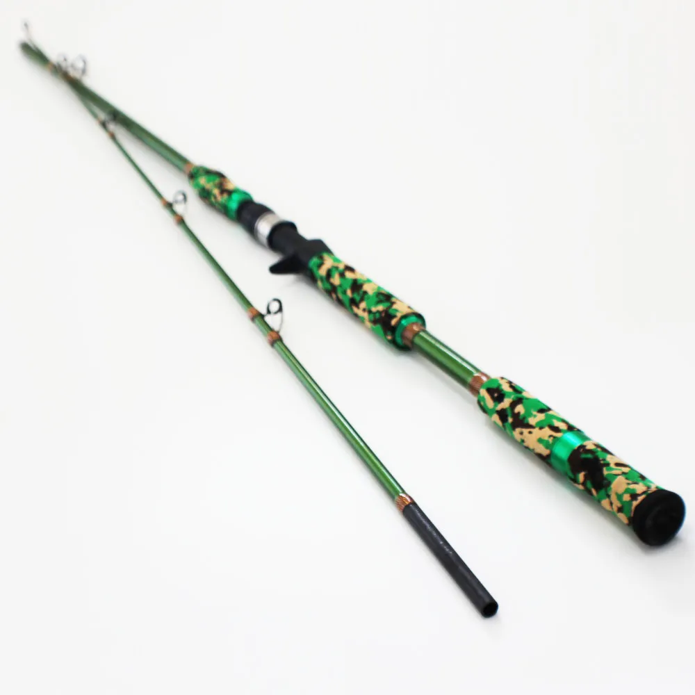 
High Quality Carbon Fiber Fishing Rod Double Sections Casting Rod 