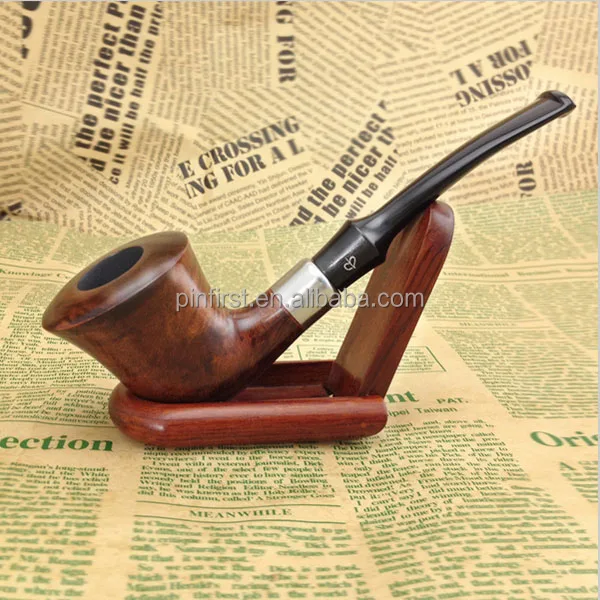3 Colors To choose Briar Smoking Pip durable handmade Wooden smoking Pipe