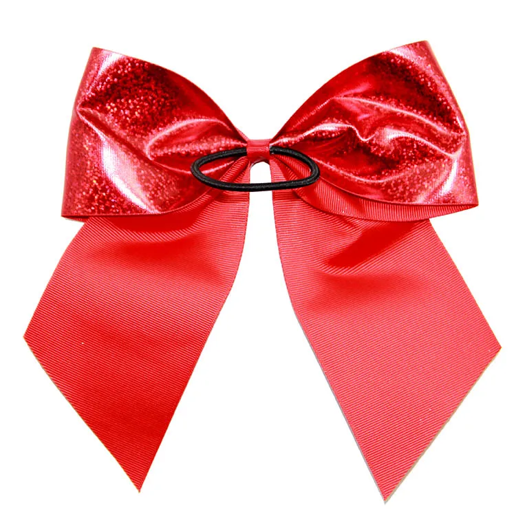 Новый модный дизайн блестящая лента банты для волос