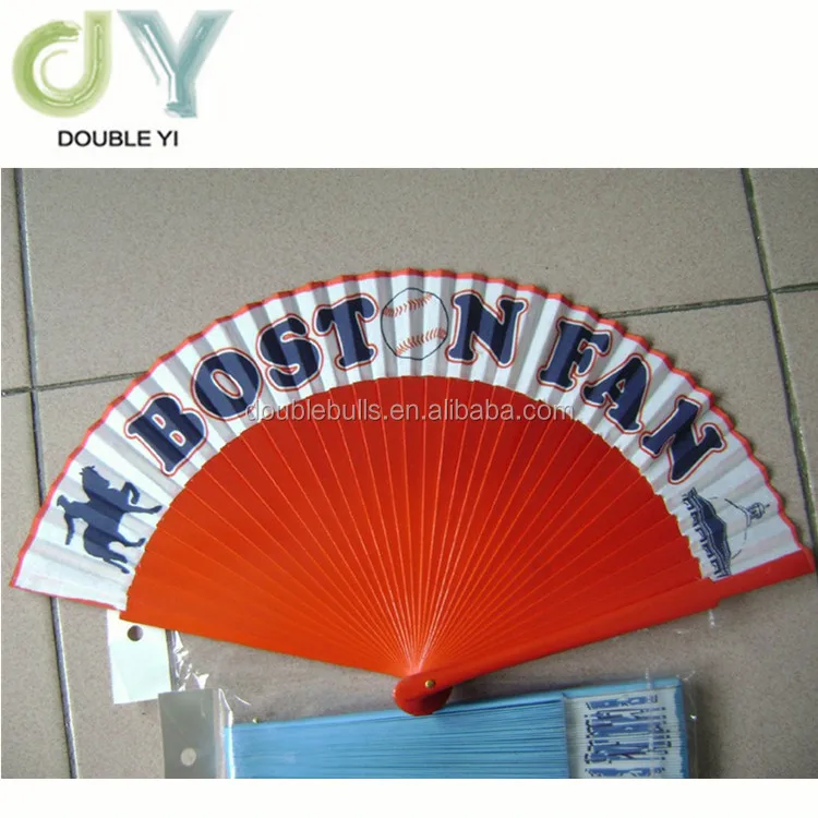 Custom superior quality hand painted spanish wood fan